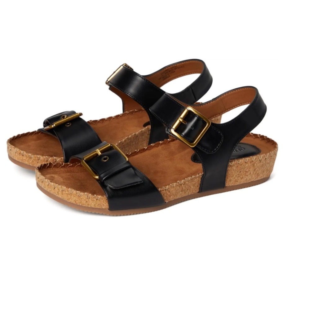 Eurosoft by Sofft Gypsy Gypsie Black Sandal Buckle 10
